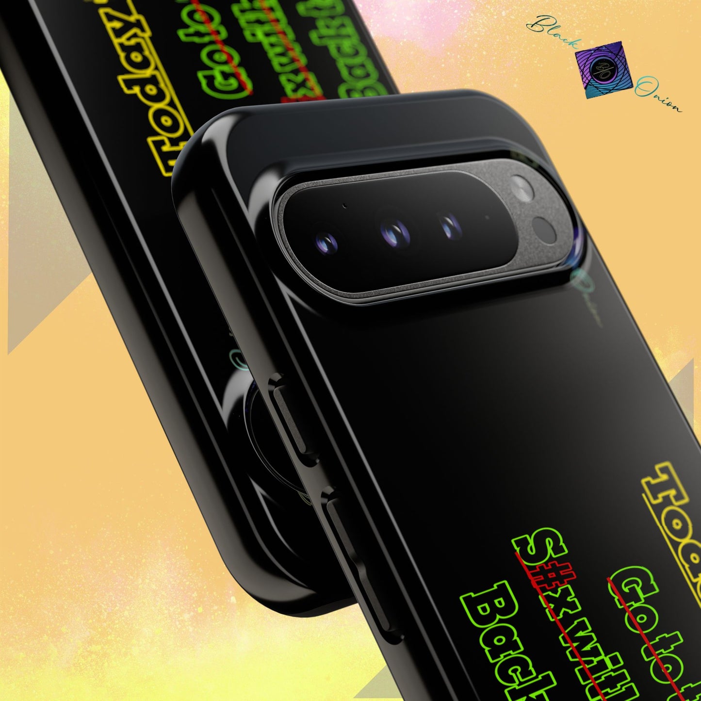BlackOnion Brand New Phone Case - with Motivational Workout Motif’Today To Do List V2 ‘💪🔥🫵