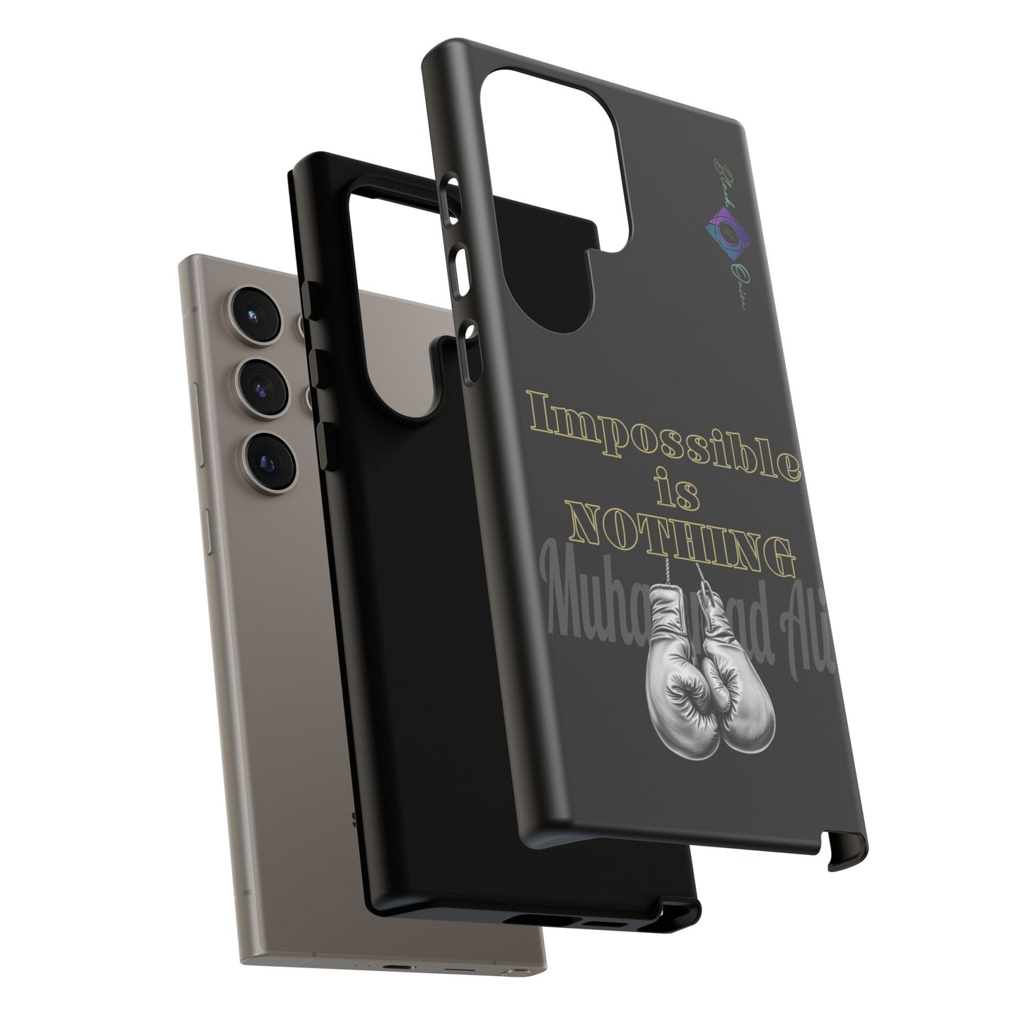 BlackOnion Brand New Phone Case - with Motivational Workout Motif ’Impossible ‘💪🔥🫵