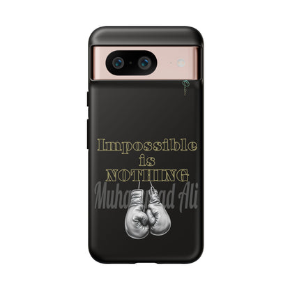 BlackOnion Brand New Phone Case - with Motivational Workout Motif ’Impossible ‘💪🔥🫵