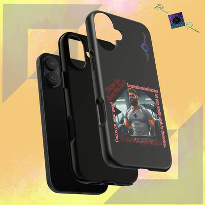 BlackOnion Brand New Phone Case - with Motivational Workout Motif’Unstoppable ‘💪🔥🫵
