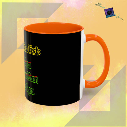 BlackOnion Coffee Mug 2 with Workout Motif ‘Today To Do List V2’🫵🔥💪
