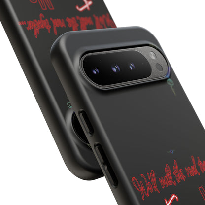 BlackOnion Brand New Phone Case - with Motivational Workout Motif’We’ll walk ‘💪🔥🫵