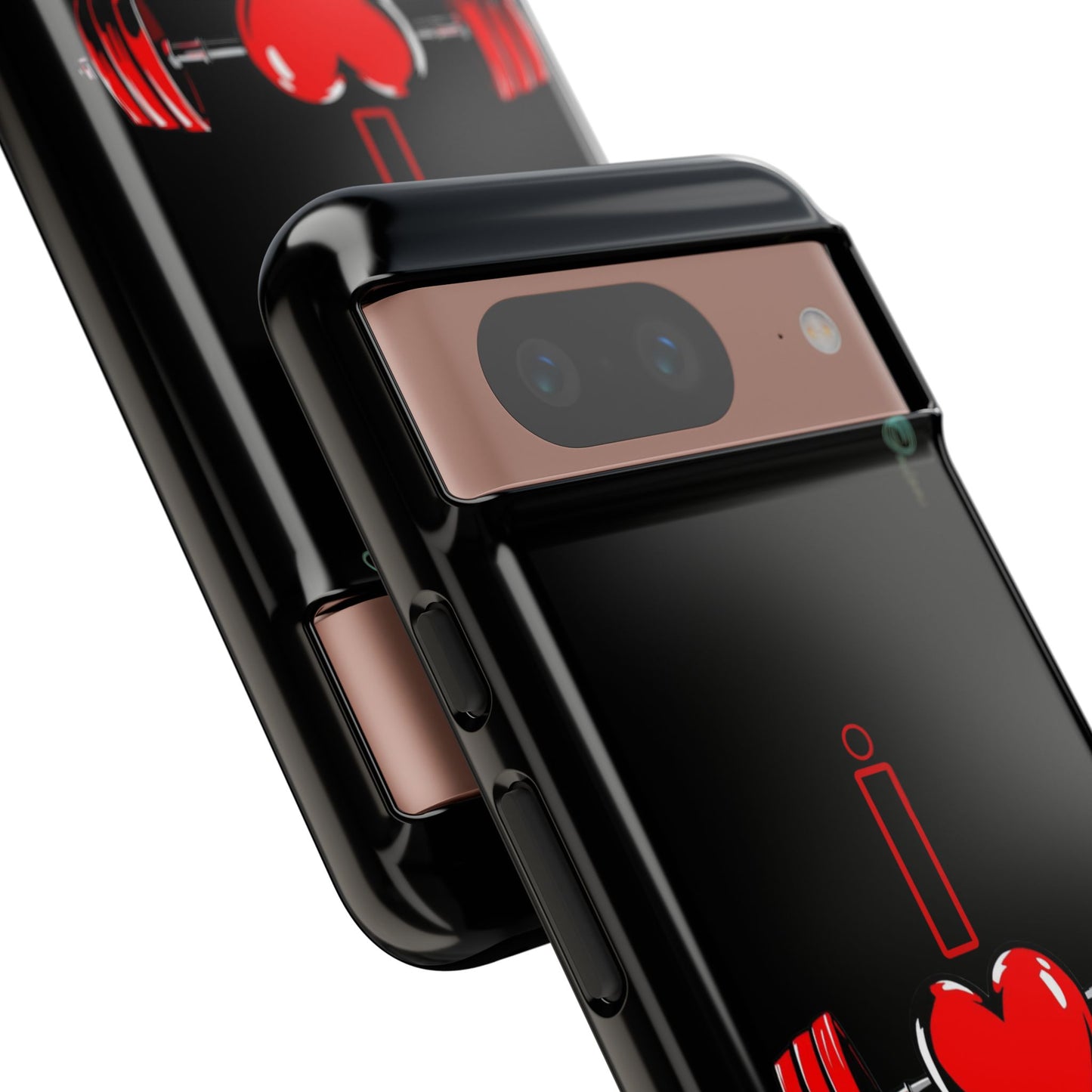 BlackOnion Brand New Phone Case - with Motivational Workout Motif’I Love Gym ‘💪🔥🫵