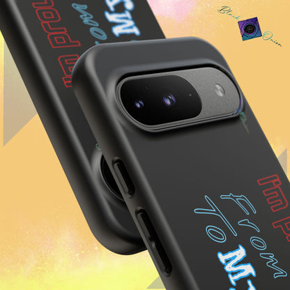 BlackOnion Brand New Phone Case - with Motivational Workout Motif’I’m proud of you ‘💪🔥🫵