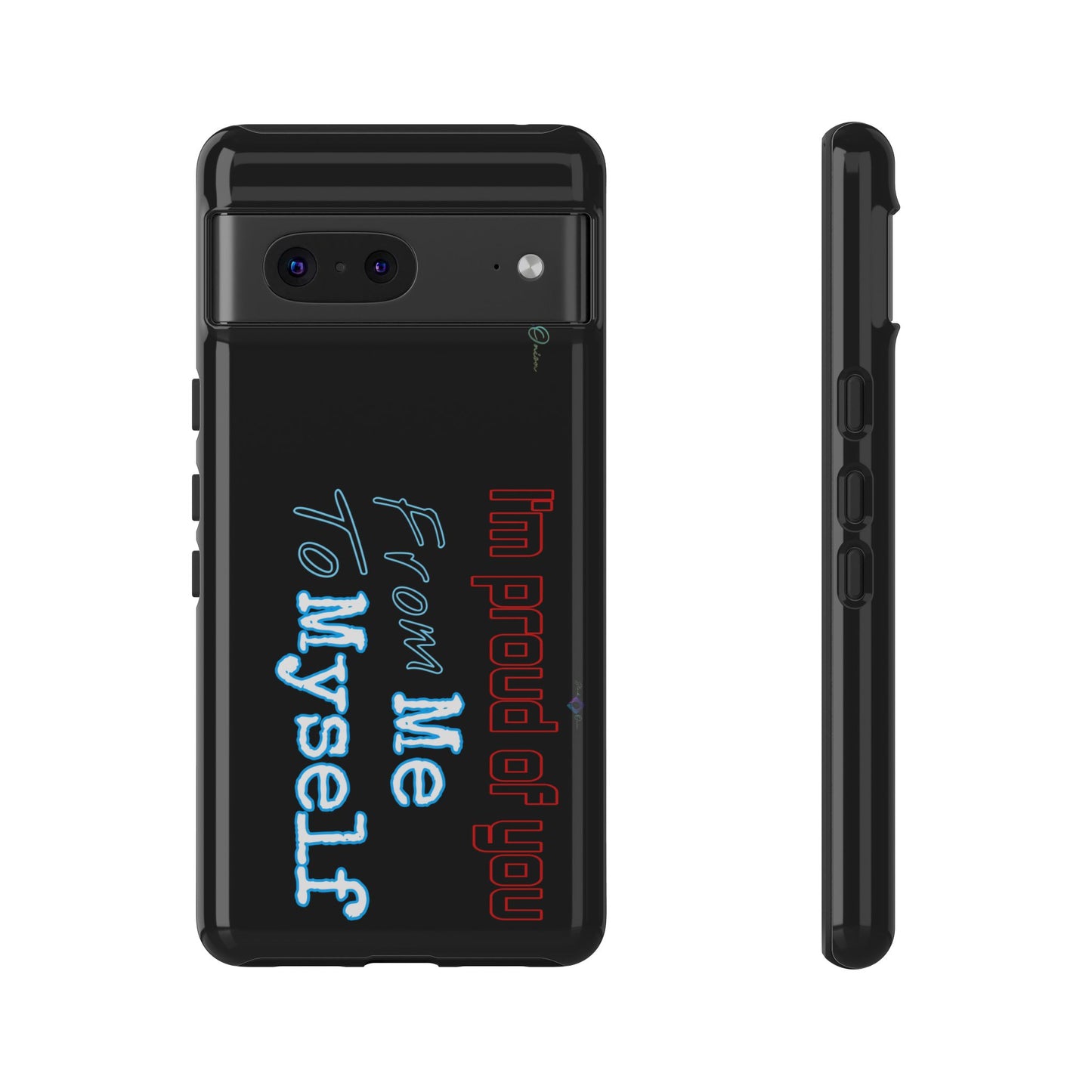 BlackOnion Brand New Phone Case - with Motivational Workout Motif’I’m proud of you ‘💪🔥🫵