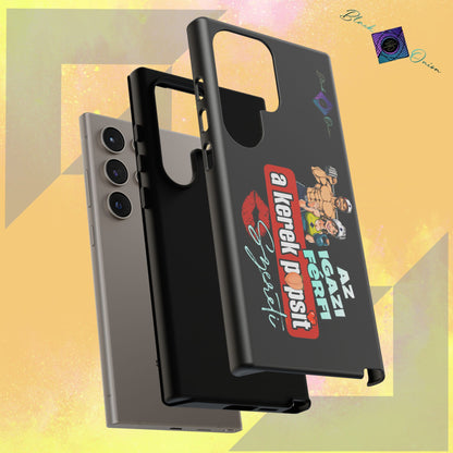 BlackOnion Brand New Phone Case - with Motivational Workout Motif ‘Az igazi férfi ‘💪🔥🫵