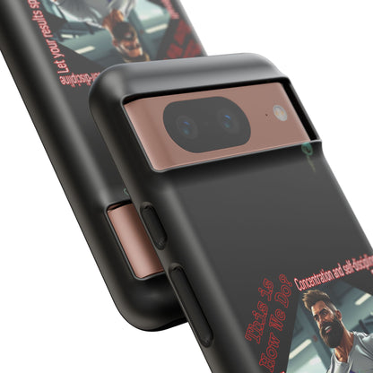 BlackOnion Brand New Phone Case - with Motivational Workout Motif’Unstoppable ‘💪🔥🫵