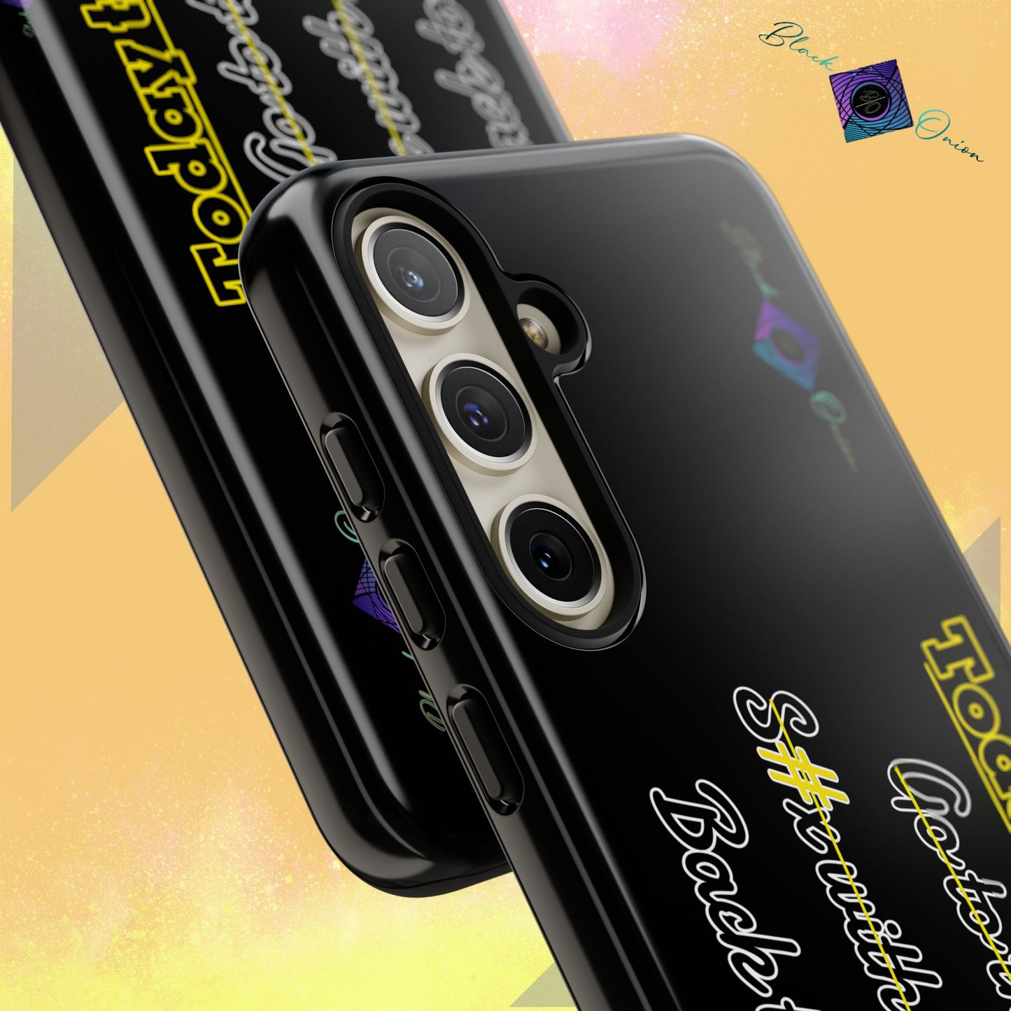 BlackOnion Brand New Phone Case - with Motivational Workout Motif’Today to do list ‘💪🔥🫵