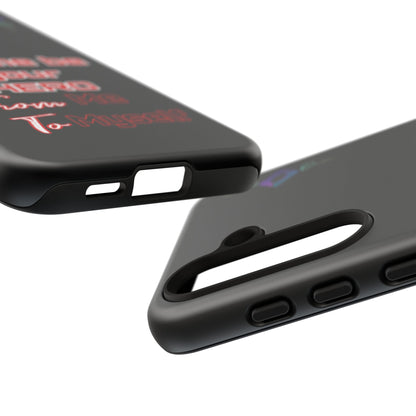 BlackOnion Brand New Phone Case - with Motivational Workout Motif’Let me be your Hero ‘💪🔥🫵