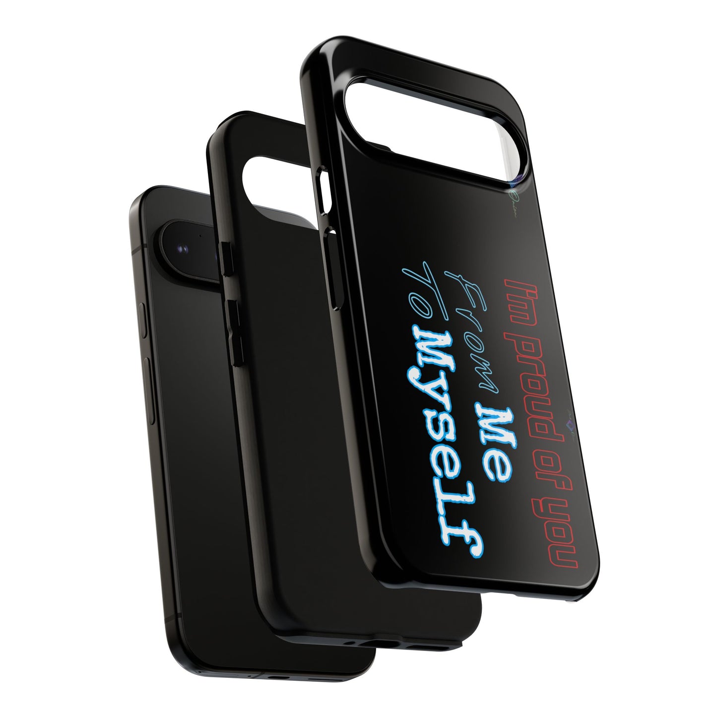 BlackOnion Brand New Phone Case - with Motivational Workout Motif’I’m proud of you ‘💪🔥🫵