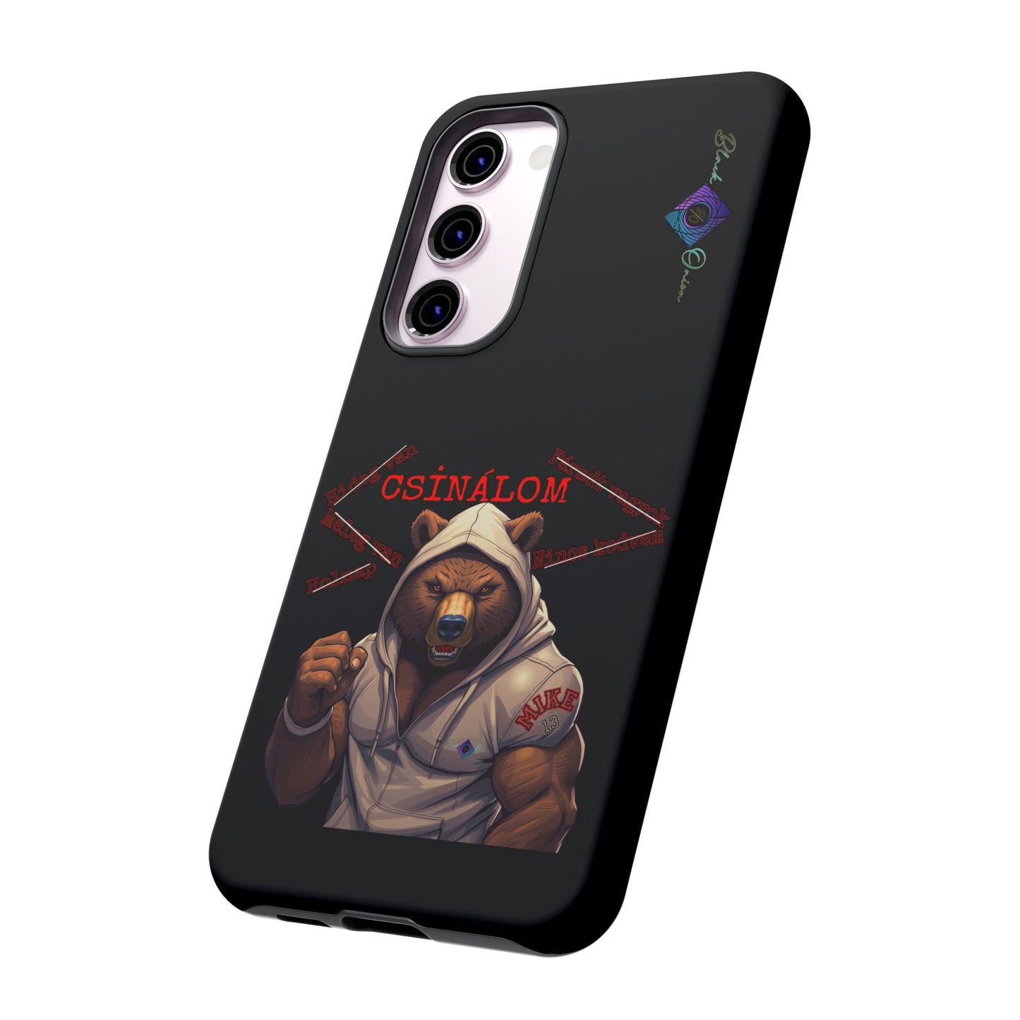 BlackOnion Brand New Phone Case - with Motivational Workout Motif ‘Csinálom ‘💪🔥🫵