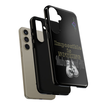 BlackOnion Brand New Phone Case - with Motivational Workout Motif ’Impossible ‘💪🔥🫵