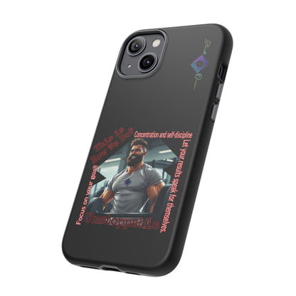 BlackOnion Brand New Phone Case - with Motivational Workout Motif’Unstoppable ‘💪🔥🫵