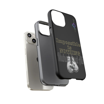 BlackOnion Brand New Phone Case - with Motivational Workout Motif ’Impossible ‘💪🔥🫵