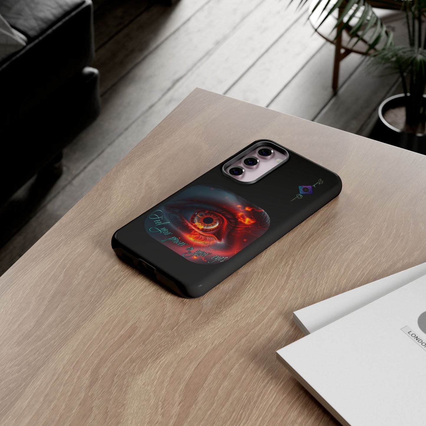 BlackOnion Brand New Phone Case - with Motivational Workout Motif ’Feel your power  ‘💪🔥🫵