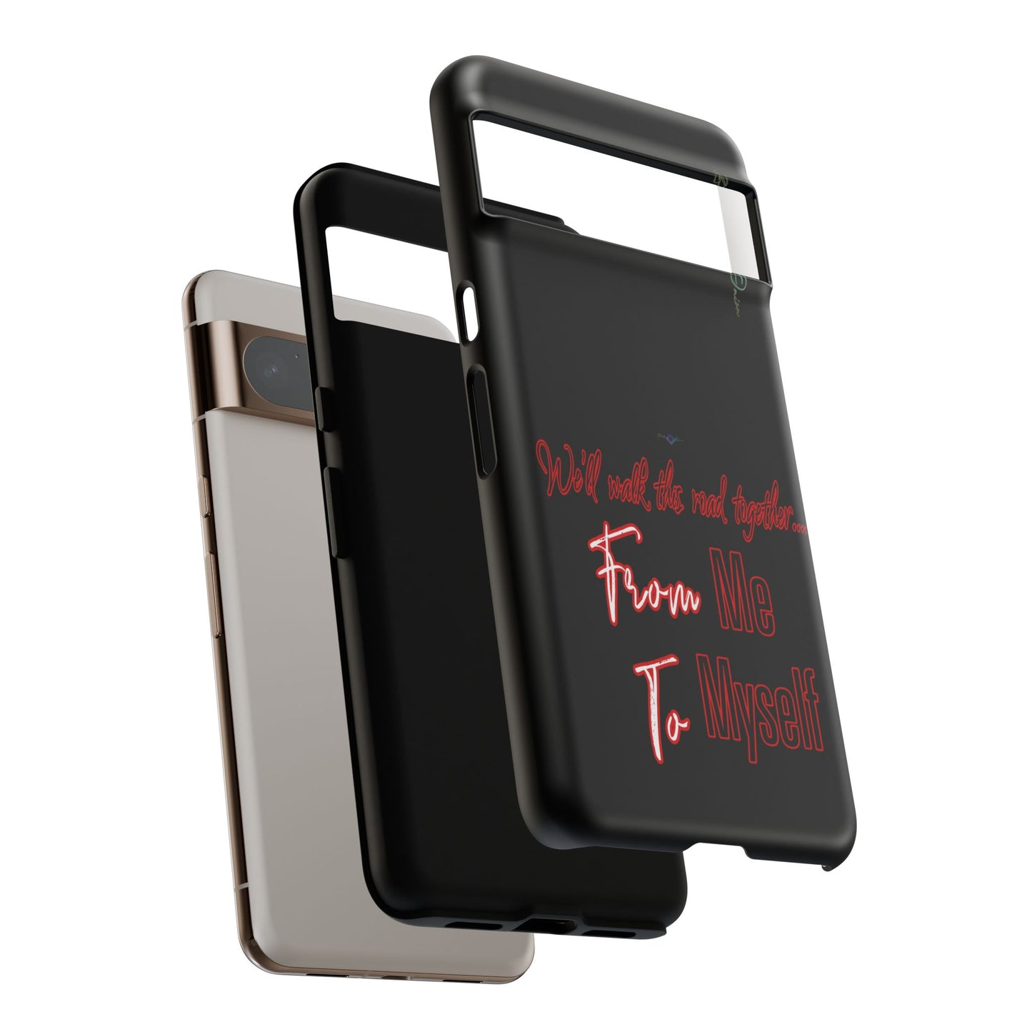 BlackOnion Brand New Phone Case - with Motivational Workout Motif’We’ll walk ‘💪🔥🫵