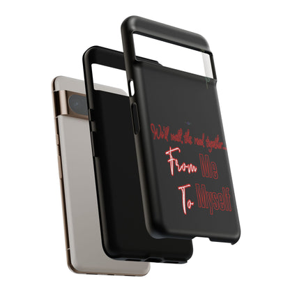 BlackOnion Brand New Phone Case - with Motivational Workout Motif’We’ll walk ‘💪🔥🫵