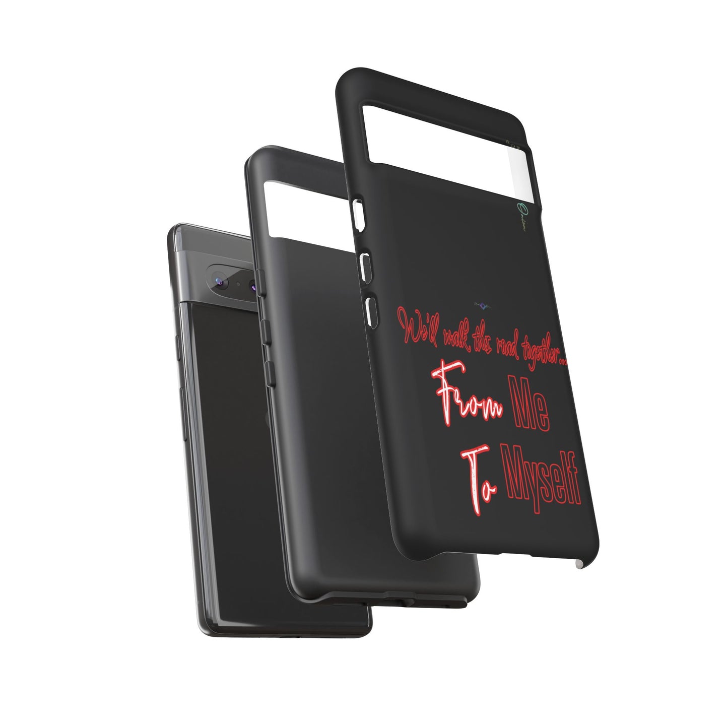 BlackOnion Brand New Phone Case - with Motivational Workout Motif’We’ll walk ‘💪🔥🫵