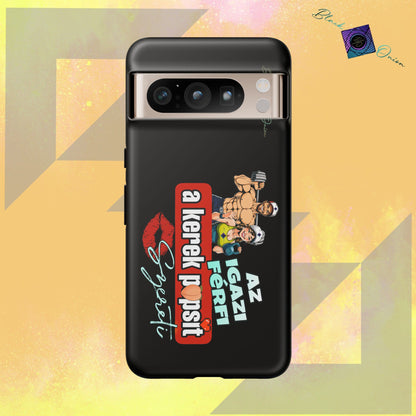 BlackOnion Brand New Phone Case - with Motivational Workout Motif ‘Az igazi férfi ‘💪🔥🫵