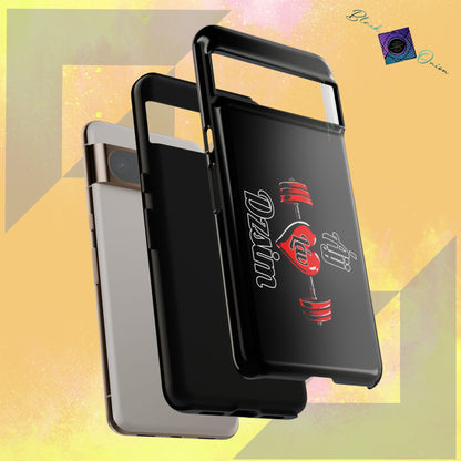 BlackOnion Brand New Phone Case - with Motivational Workout Motif’Ájj Láv Dzsim ‘💪🔥🫵