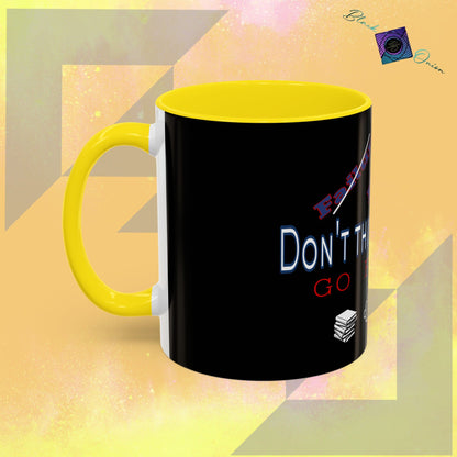 BlackOnion Coffee Mug - 11oz with workout motif ‘Don’t think about it’🔥💪🫵