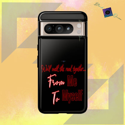 BlackOnion Brand New Phone Case - with Motivational Workout Motif’We’ll walk ‘💪🔥🫵