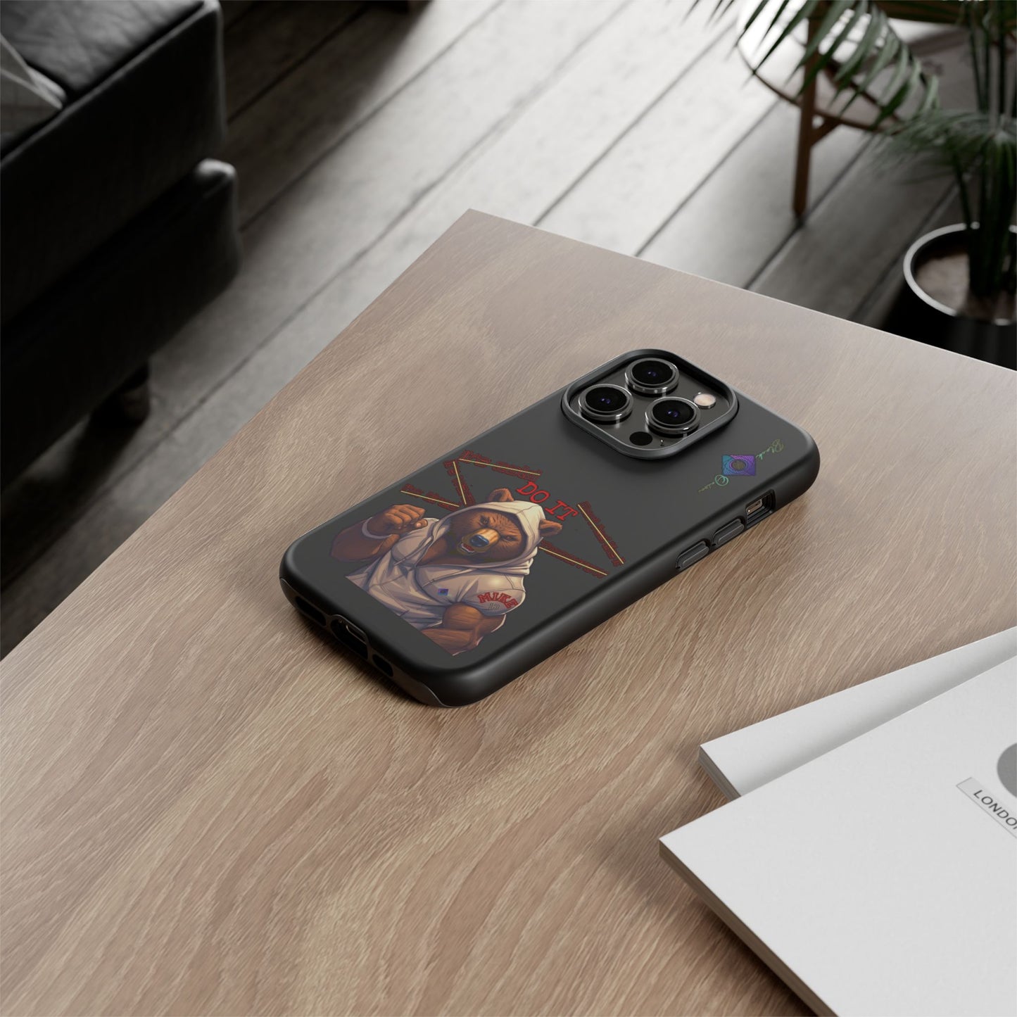 BlackOnion Brand New Phone Case - with Motivational Workout Motif’Do it ‘💪🔥🫵