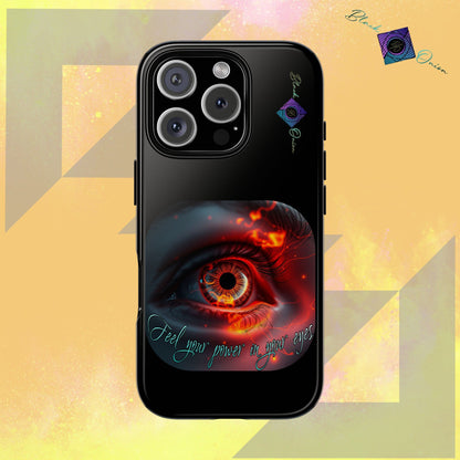 BlackOnion Brand New Phone Case - with Motivational Workout Motif ’Feel your power  ‘💪🔥🫵