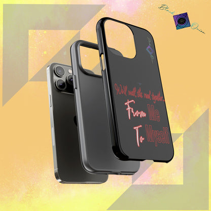 BlackOnion Brand New Phone Case - with Motivational Workout Motif’We’ll walk ‘💪🔥🫵