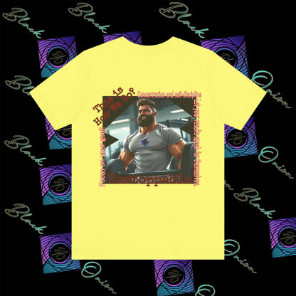 BlackOnion T-shirt with Workout Motif “Unstoppable “💪🔥🫵