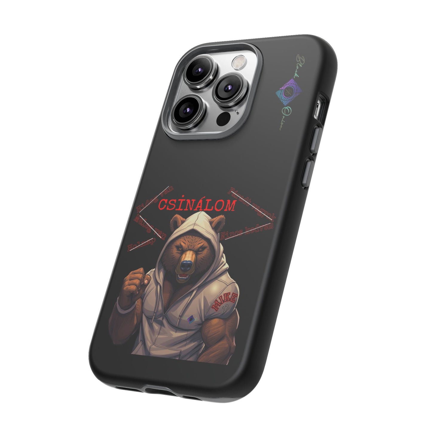 BlackOnion Brand New Phone Case - with Motivational Workout Motif ‘Csinálom ‘💪🔥🫵