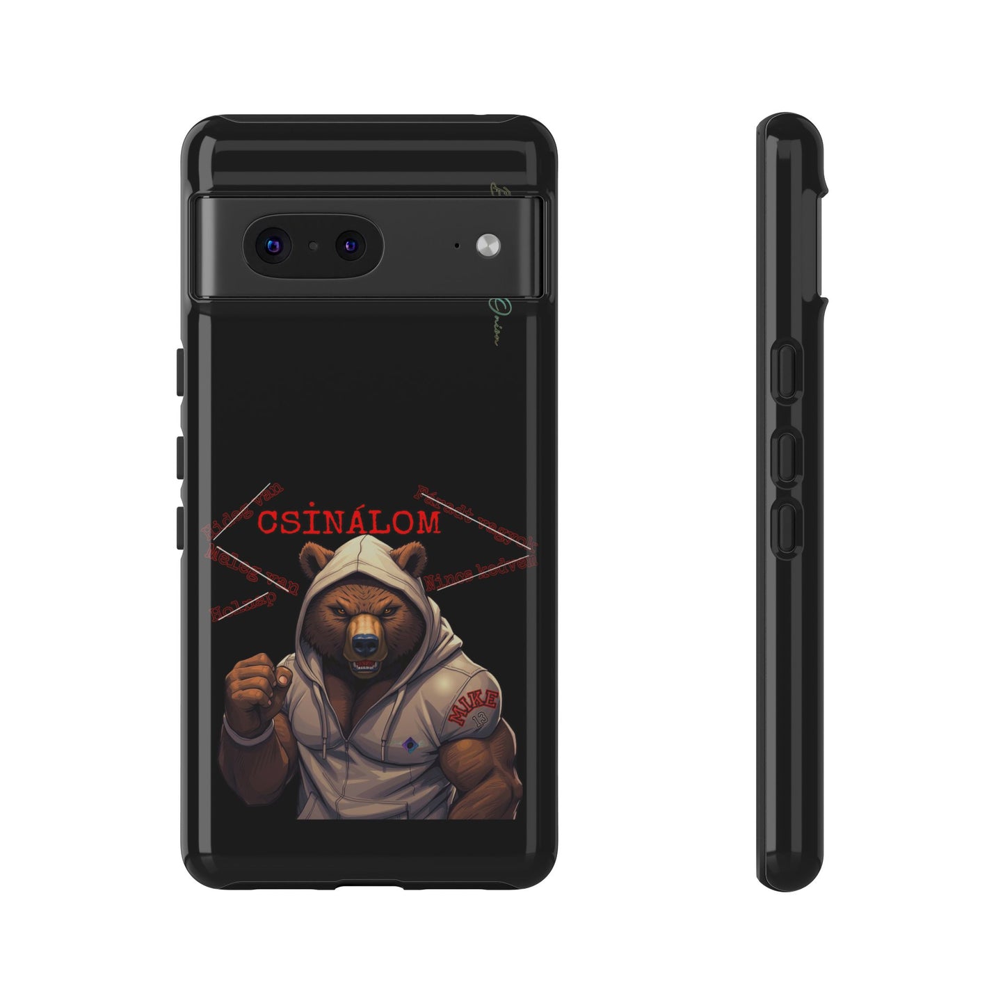 BlackOnion Brand New Phone Case - with Motivational Workout Motif ‘Csinálom ‘💪🔥🫵