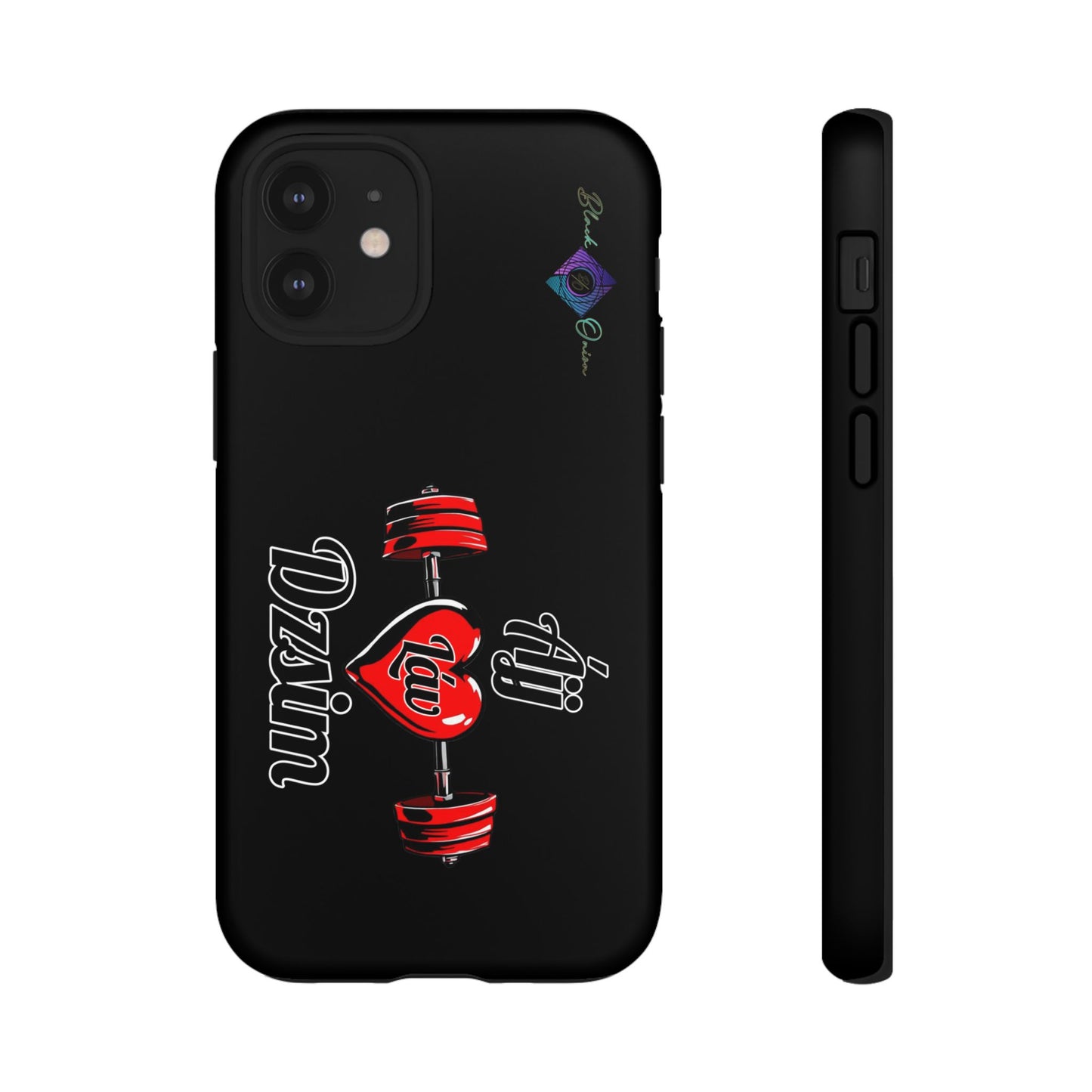 BlackOnion Brand New Phone Case - with Motivational Workout Motif’Ájj Láv Dzsim ‘💪🔥🫵