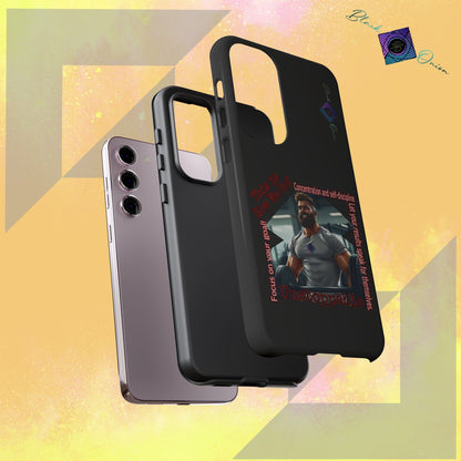 BlackOnion Brand New Phone Case - with Motivational Workout Motif’Unstoppable ‘💪🔥🫵