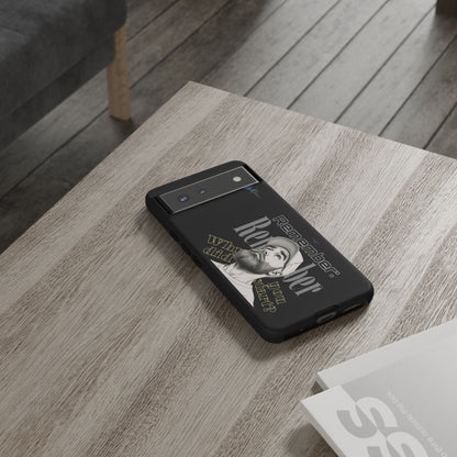 BlackOnion Brand New Phone Case - with Motivational Workout Motif’Remember ‘💪🔥🫵