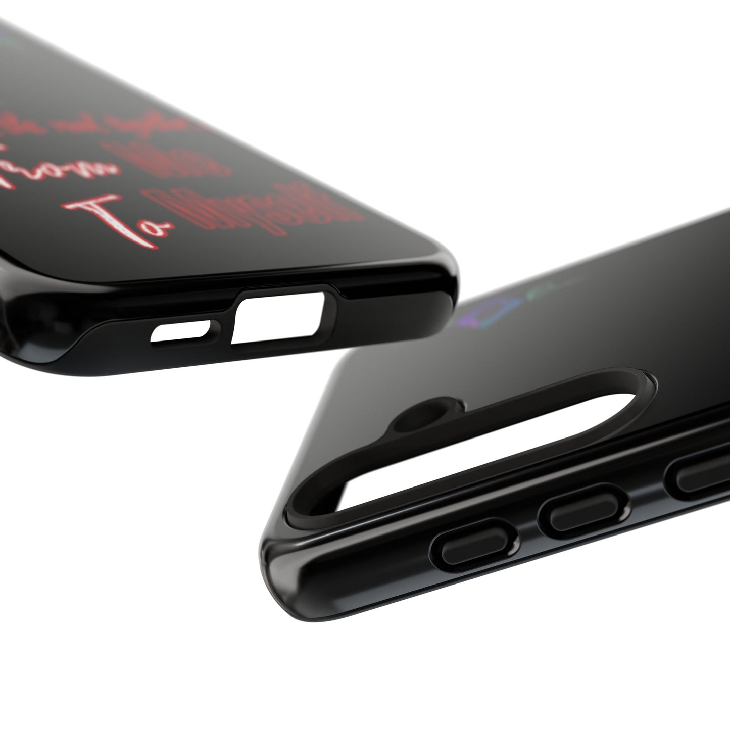 BlackOnion Brand New Phone Case - with Motivational Workout Motif’We’ll walk ‘💪🔥🫵
