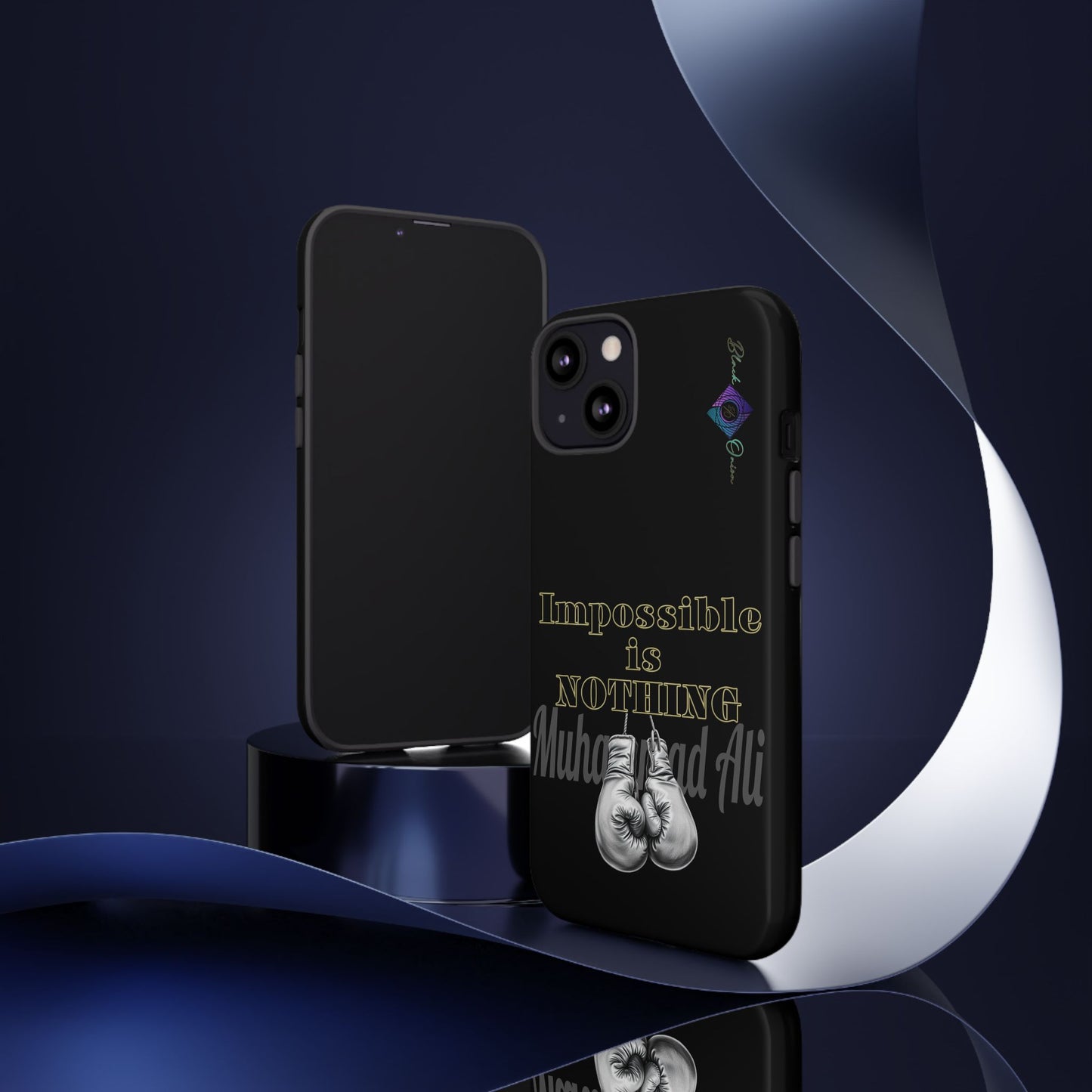 BlackOnion Brand New Phone Case - with Motivational Workout Motif ’Impossible ‘💪🔥🫵