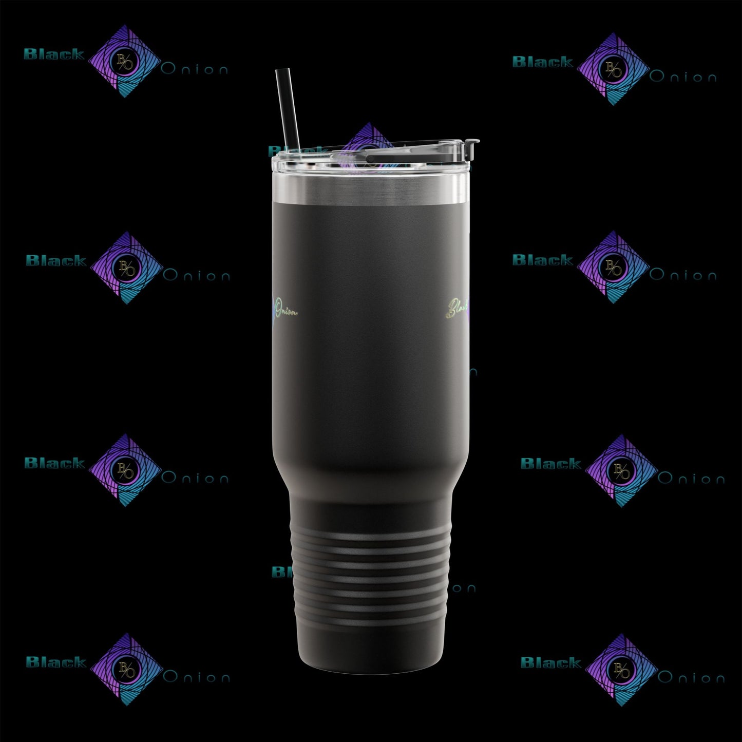 BlackOnion Travel Mug - 40oz with Straw