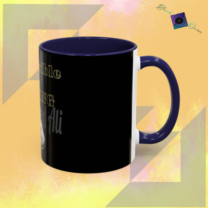 BlackOnion Coffee Mug - 11oz with Workout Motif ‘Impossible is nothing’🔥💪🫵