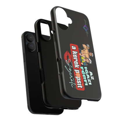 BlackOnion Brand New Phone Case - with Motivational Workout Motif ‘Az igazi férfi ‘💪🔥🫵