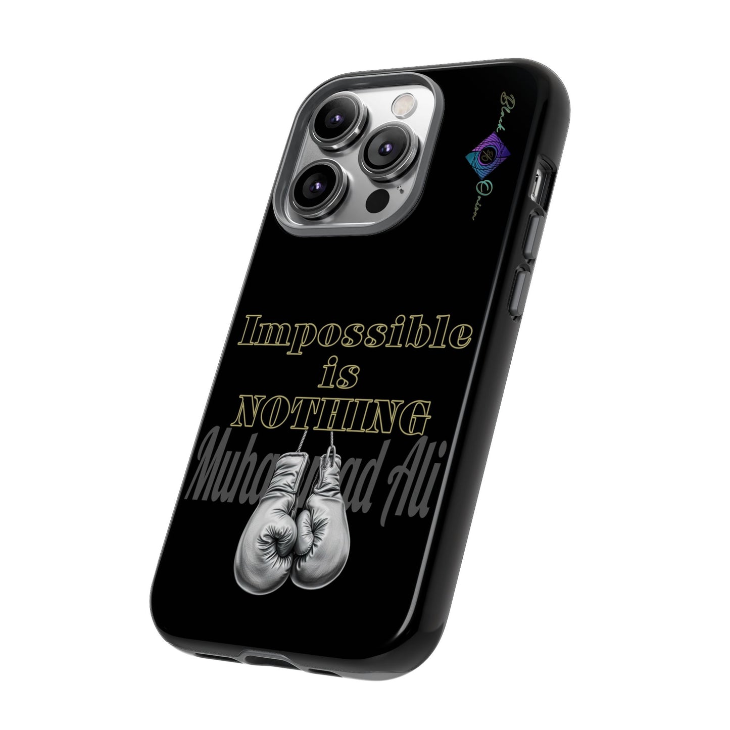 BlackOnion Brand New Phone Case - with Motivational Workout Motif ’Impossible ‘💪🔥🫵