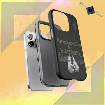 BlackOnion Brand New Phone Case - with Motivational Workout Motif ’Impossible ‘💪🔥🫵