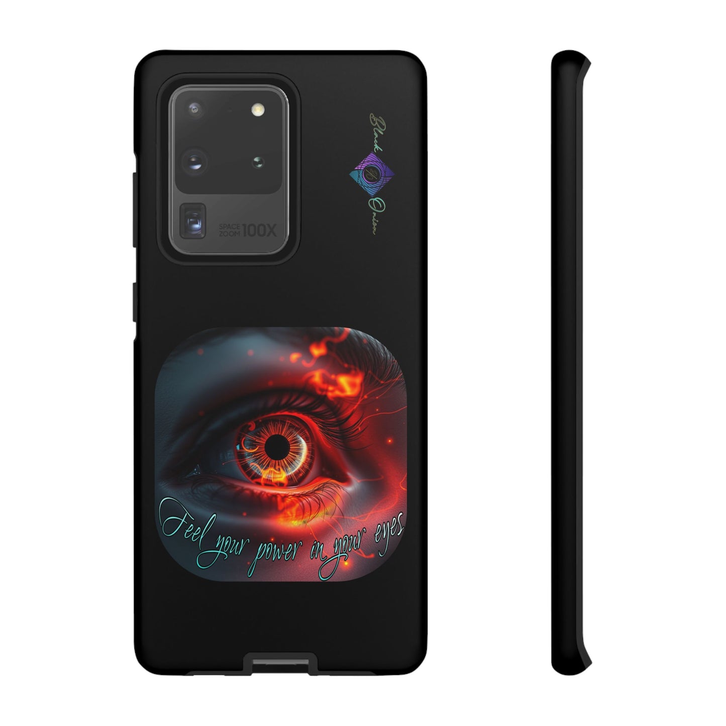 BlackOnion Brand New Phone Case - with Motivational Workout Motif ’Feel your power  ‘💪🔥🫵