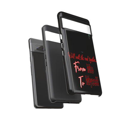 BlackOnion Brand New Phone Case - with Motivational Workout Motif’We’ll walk ‘💪🔥🫵