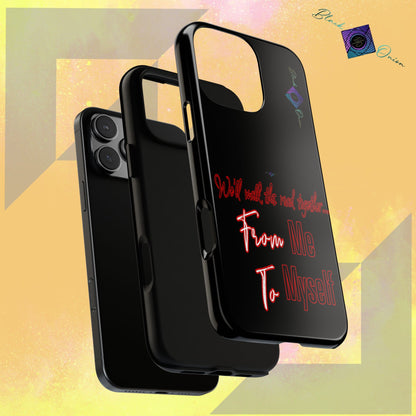 BlackOnion Brand New Phone Case - with Motivational Workout Motif’We’ll walk ‘💪🔥🫵