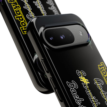 BlackOnion Brand New Phone Case - with Motivational Workout Motif’Today to do list ‘💪🔥🫵