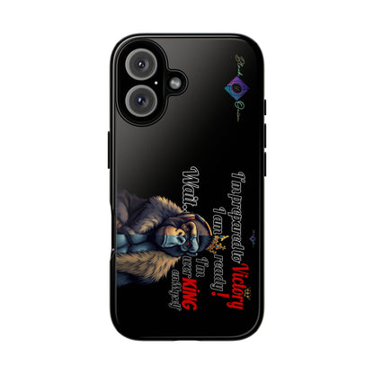BlackOnion Brand New Phone Case - with Motivational Workout Motif’Victory 👑‘💪🔥🫵