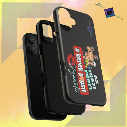 BlackOnion Brand New Phone Case - with Motivational Workout Motif ‘Az igazi férfi ‘💪🔥🫵