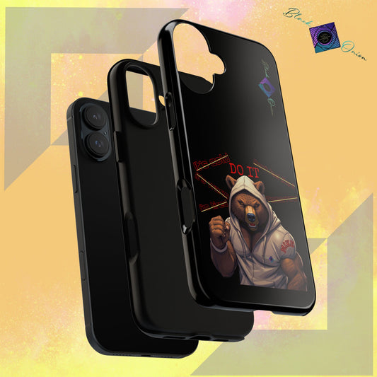BlackOnion Brand New Phone Case - with Motivational Workout Motif’Do it ‘💪🔥🫵