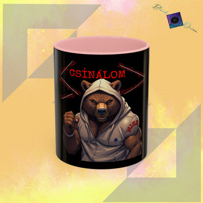 BlackOnion Coffee Mug - 11oz with Workout Motif ‘Mike 13 V2 ’🔥💪🫵